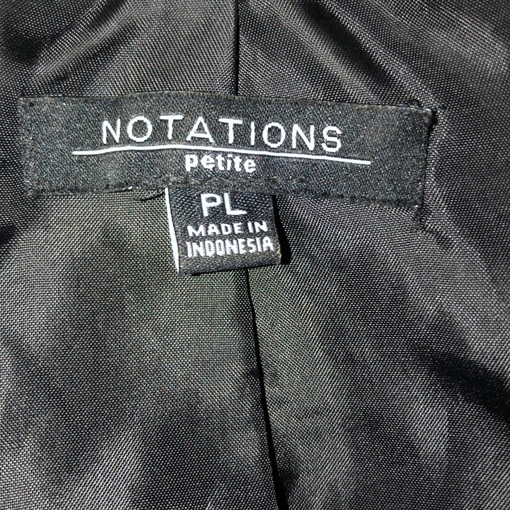 Notations Floral Print Jacket - Picture 5 of 6